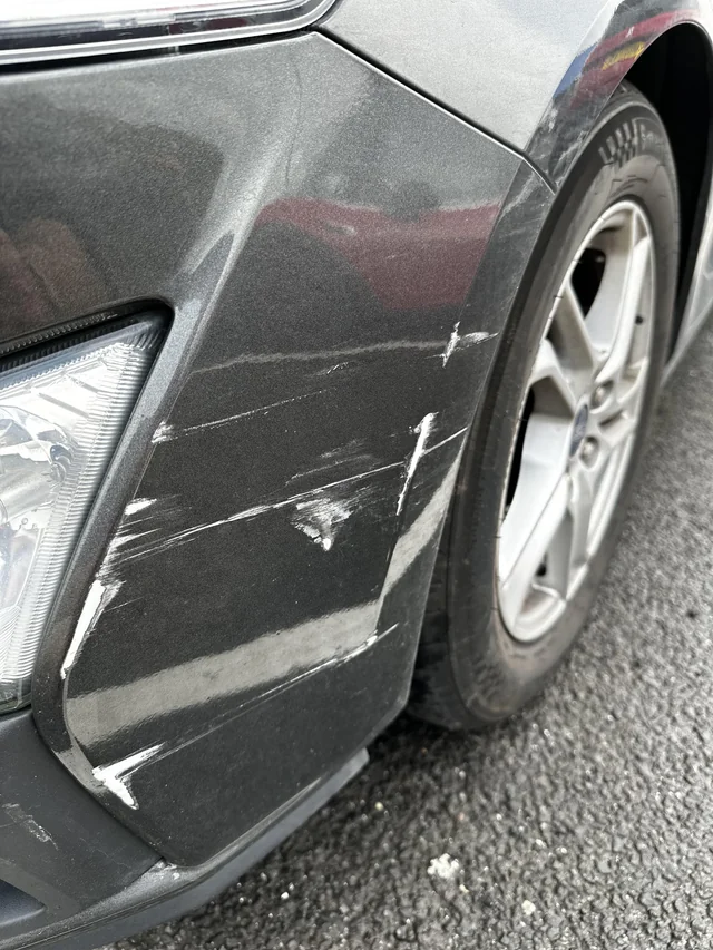 Bumper Scratch Repair in San Diego